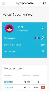 myTupperware screenshot 1