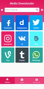Media Downloader - Download Vi screenshot 1