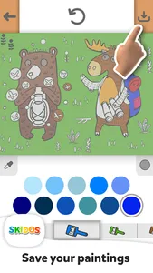 Coloring Book for Kids: SKIDOS screenshot 15