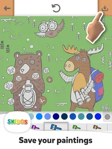 Coloring Book for Kids: SKIDOS screenshot 23