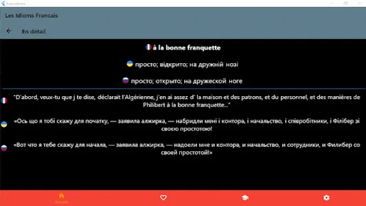 Les Idiomes Français screenshot 8