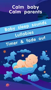 Baby Sleep Sounds Machine, Aid screenshot 0