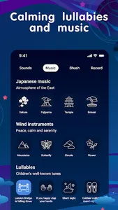 Baby Sleep Sounds Machine, Aid screenshot 3