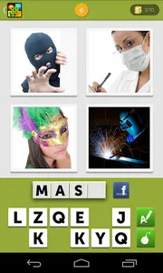 4 Pics 1 Word What's the Photo screenshot 2