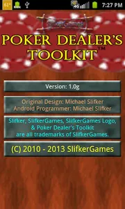 Poker Dealer's Toolkit screenshot 0