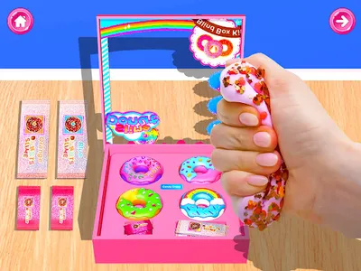 Donut Slime DIY Unboxing Games screenshot 0