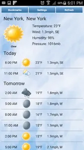 Local weather USA screenshot 2