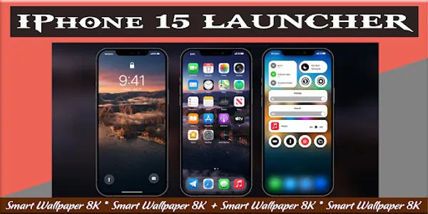 iPhone 15 Launcher screenshot 0
