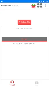 DOCX to PDF Converter screenshot 0