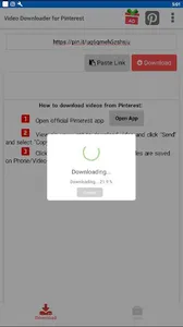 Video Downloader for Pinterest screenshot 1