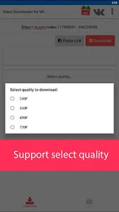 Video downloader for VK - Vkon screenshot 2