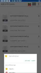 WORD to JPG Converter screenshot 2