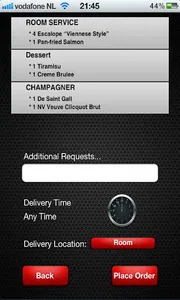 SmartOrder Hotel Room Service screenshot 1