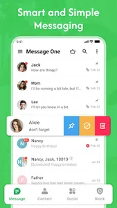 Messages: SMS + Messengers screenshot 0