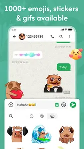 Messages: SMS + Messengers screenshot 1