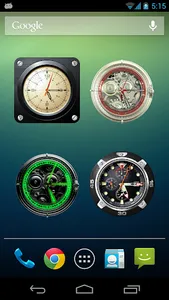 Analog Clock Wallpaper/Widget screenshot 2