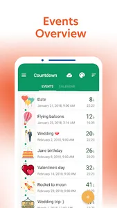 Countdown Days App & Widget screenshot 1