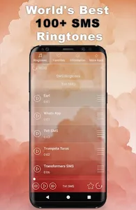 100+ Cool SMS Ringtones Pro screenshot 0