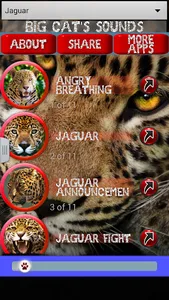 Big cats sounds screenshot 6