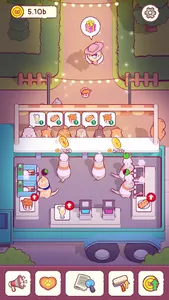 Cat Snack Cafe: Idle Games screenshot 0