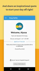 Snug Safety screenshot 3