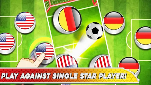 Super Caps League: Soccer Hero screenshot 1