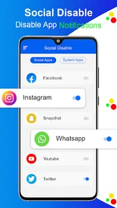Social Disable Block Apps screenshot 0