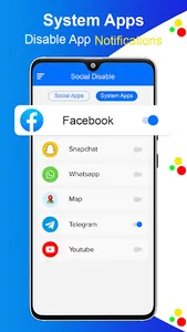 Social Disable Block Apps screenshot 1
