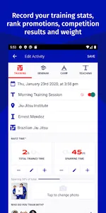 Marune - Training Tracker for  screenshot 2
