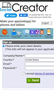 SocialCreator screenshot 2