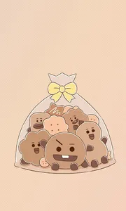 Cute BT21 Wallpaper screenshot 0