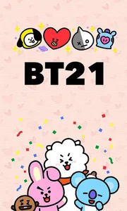 Cute BT21 Wallpaper screenshot 1