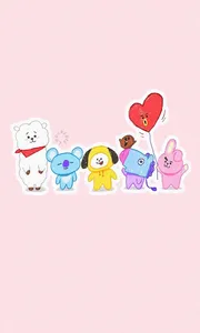 Cute BT21 Wallpaper screenshot 4