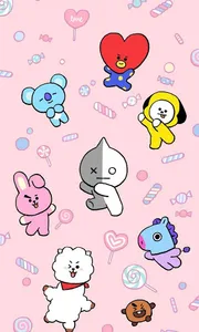 Cute BT21 Wallpaper screenshot 5