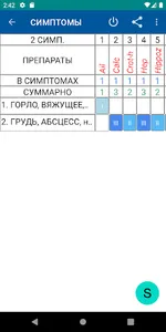 Гомеопатический реперторий screenshot 3