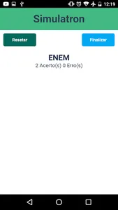 Simulatron (ENEM, DETRAN) screenshot 8