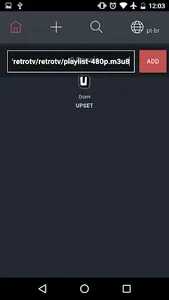 UPlayer (M3U, M3U8) screenshot 1
