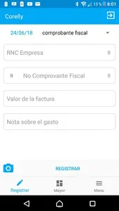 Regesta,  registro de facturas screenshot 0