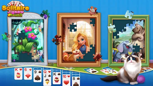 Solitaire Jigsaw Puzzle screenshot 14