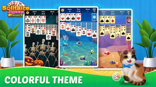 Solitaire Jigsaw Puzzle screenshot 15