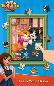 Solitaire Jigsaw Puzzle screenshot 16