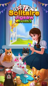 Solitaire Jigsaw Puzzle screenshot 5