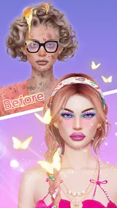 Solitaire Makeup, Makeover screenshot 2