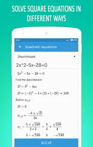 Math Equation Solver screenshot 4