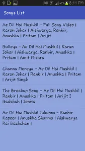 New Hindi Songs screenshot 1