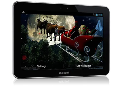 Santa Claus Live Wallpaper screenshot 4