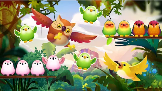 Bird Color Puzzle: Sort Game screenshot 12