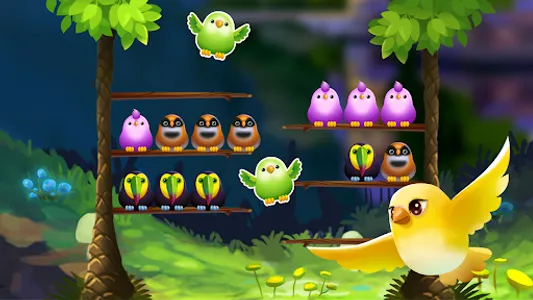Bird Color Puzzle: Sort Game screenshot 13
