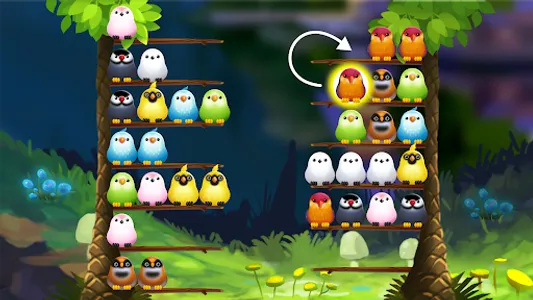 Bird Color Puzzle: Sort Game screenshot 17