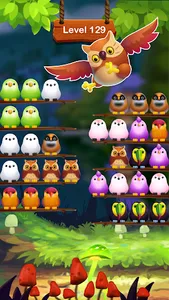 Bird Color Puzzle: Sort Game screenshot 2